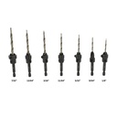 Tapered Drill Bit HSS Countersink Set