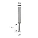 1/8" Straight Bit, 1/4" Shank