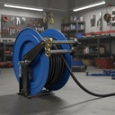 Pressure Washer Auto-Rewind Hose Reel 3/8" x 100ft - 3/8" MNPT x 3/8" MNPT