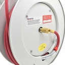 3/8" Hose x 50 Ft x 1/4" NPT Professional Hose Reel with Black Hose