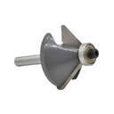 45 deg. Chamfer Bit, 1/4"Shank