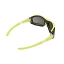 Full-Seal Safety Glasses with Category 3 Smoke Lens & Removable Gasket - Yellow