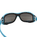 Full-Seal Safety Glasses with Category 3 Smoke Lens & Removable Gasket - Blue (10/Box)