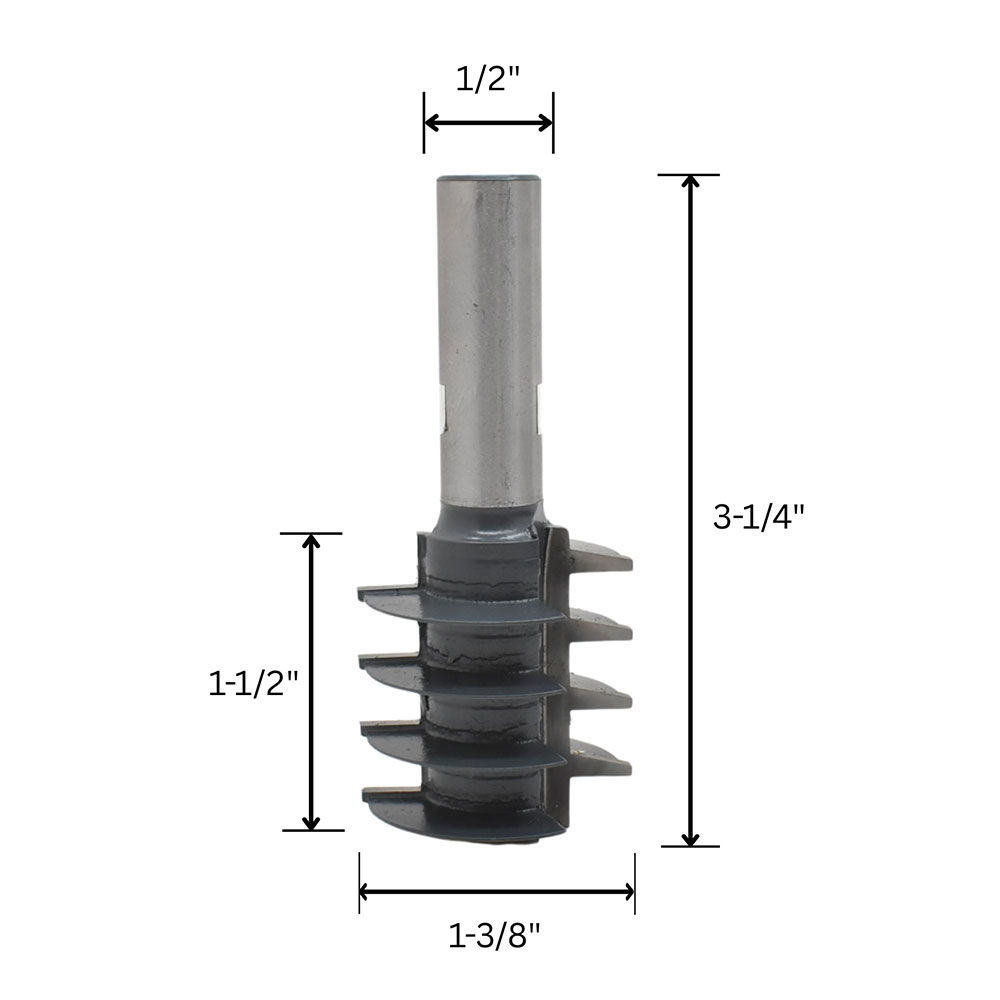 Finger Joint Bit,1/2"Shank (I)