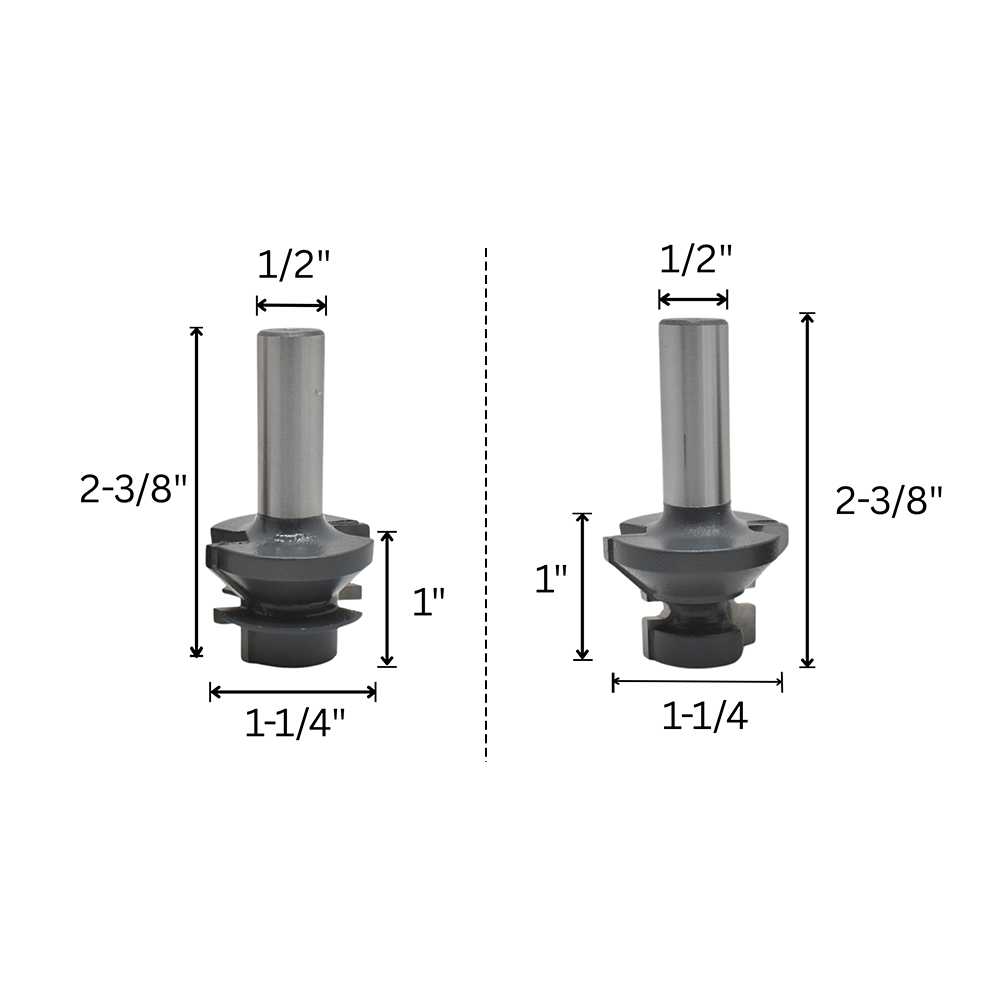Tongue and Groove V-Notch Set