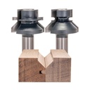 Tongue and Groove V-Notch Set