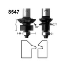 2pc Wainscoting Bit Set(V T&G)