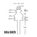 Molding Plane Profile Bit C