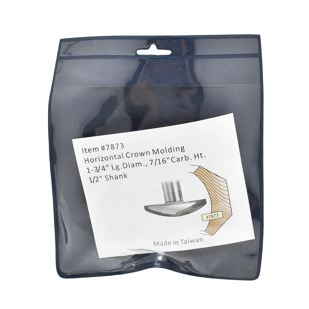 Horizontal Crown Molding,1/2"Shank