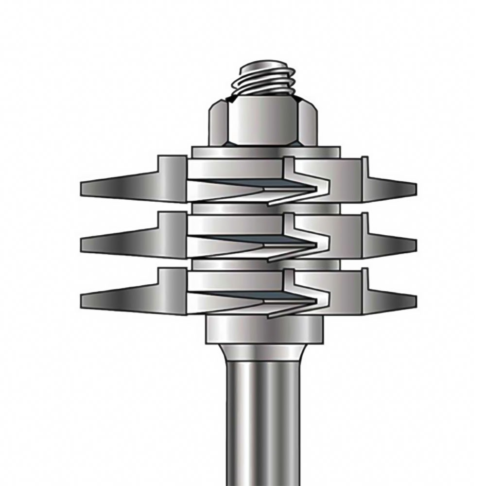 Finger Joint Bit, 1/2"Shank