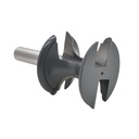 Astragal Molding Bit,1/2"Shank C