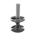 Astragal Molding Bit,1/2"Shank C