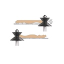 Crown Molding 52/38 Bit,1/2"Sh