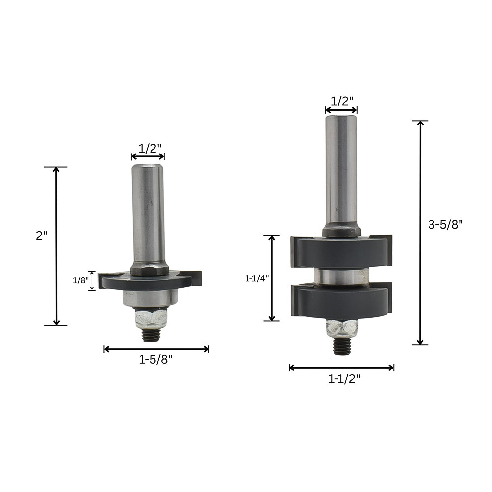 2pc Tongue & Groove Set    (I)