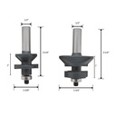 Tongue & Groove V-Notch Set (I)