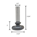 Finger Pull Bit, 1/2" Shank