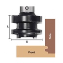 Drawer Lock Bit, 1/2"Shank(I) C