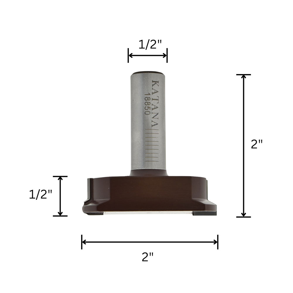 Drawer Lock Bit, 1/2"Shank (I)