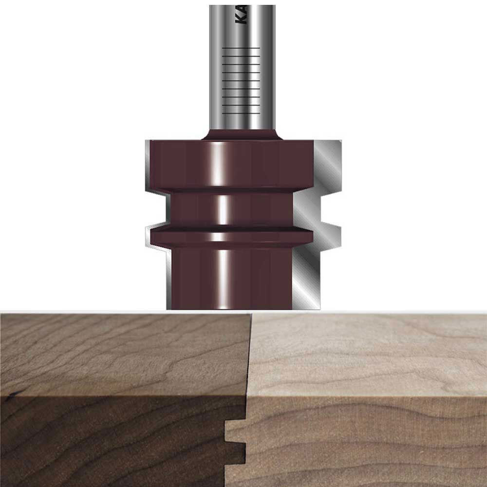 Glue Joint Bit, 1/2" Shank (I)
