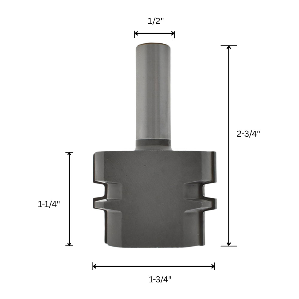 Glue Joint Bit, 1/2" Shank (I)