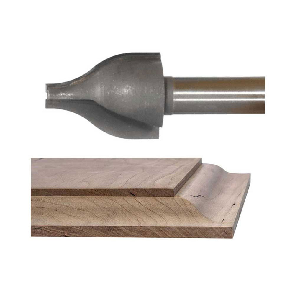 Ogee Raised Panel Bit,1/2"Sh.C