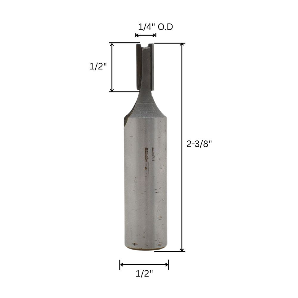 5.2 mm Straight Bit, 1/2"Shank