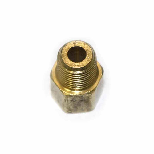 1/8" MPT x 1/8" FPT Brass Hex Bushing - Single Display Pack - W02