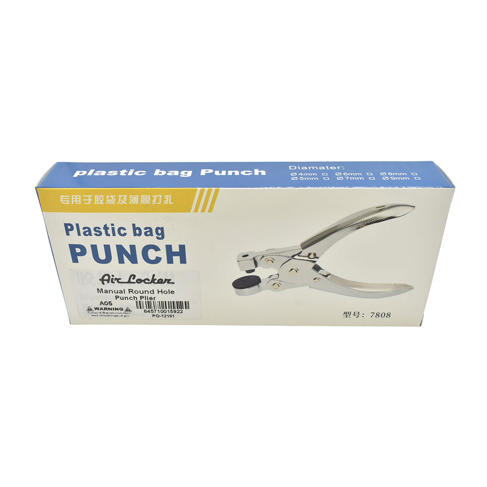 Manual Round Hole Punch Plier