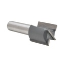 1" Straight Bit, 1/2" Shank