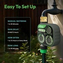 3-Dial Analog Water Timer for Drip Irrigation