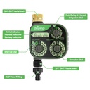 3-Dial Analog Water Timer for Drip Irrigation
