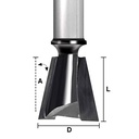 13/16" Dovetail (8 deg.) Bit C
