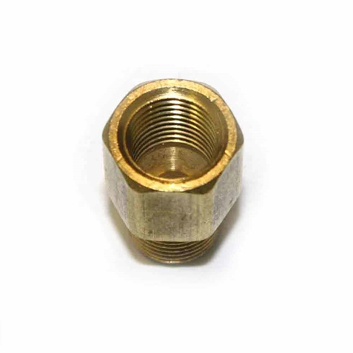 1/8" MPT x 1/8" FPT Brass Hex Bushing - 100 Pack - W03