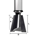17/32" Dovetail (7 deg.) Bit C