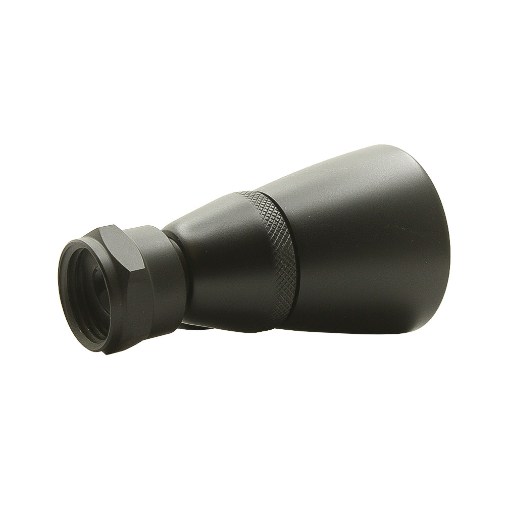 5983-T 1-3/4" Adjustable Spray Shower Head - Matte Black