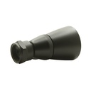 5983-T 1-3/4" Adjustable Spray Shower Head - Matte Black
