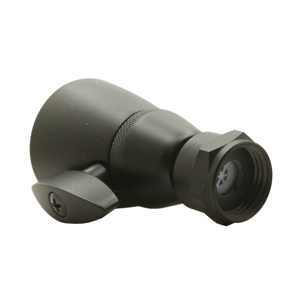 5983-T 1-3/4" Adjustable Spray Shower Head - Matte Black