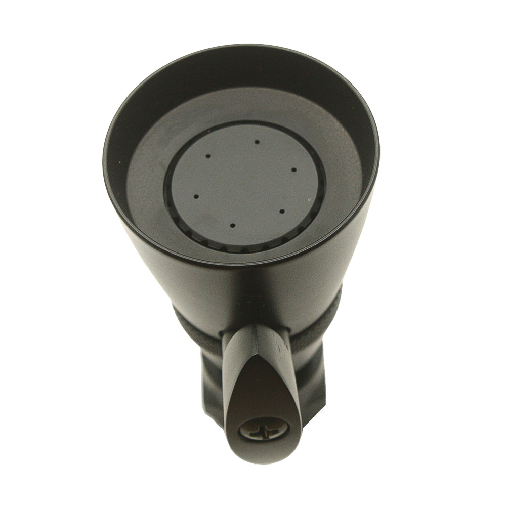 5983-T 1-3/4" Adjustable Spray Shower Head - Matte Black