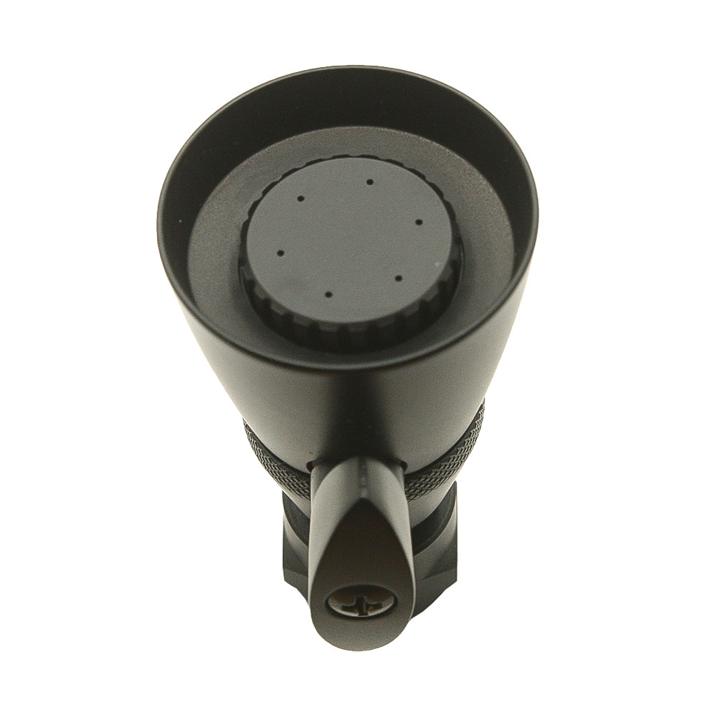 5983-T 1-3/4" Adjustable Spray Shower Head - Matte Black