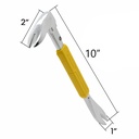 10" Claw Nail Puller Pry Bar with Molded Grip