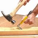 10" Claw Nail Puller Pry Bar with Molded Grip