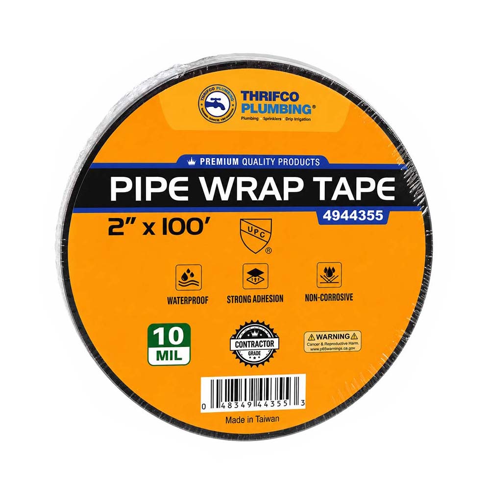 2" x 100ft 10Mil Pipe Wrap Tape - UPC Approved
