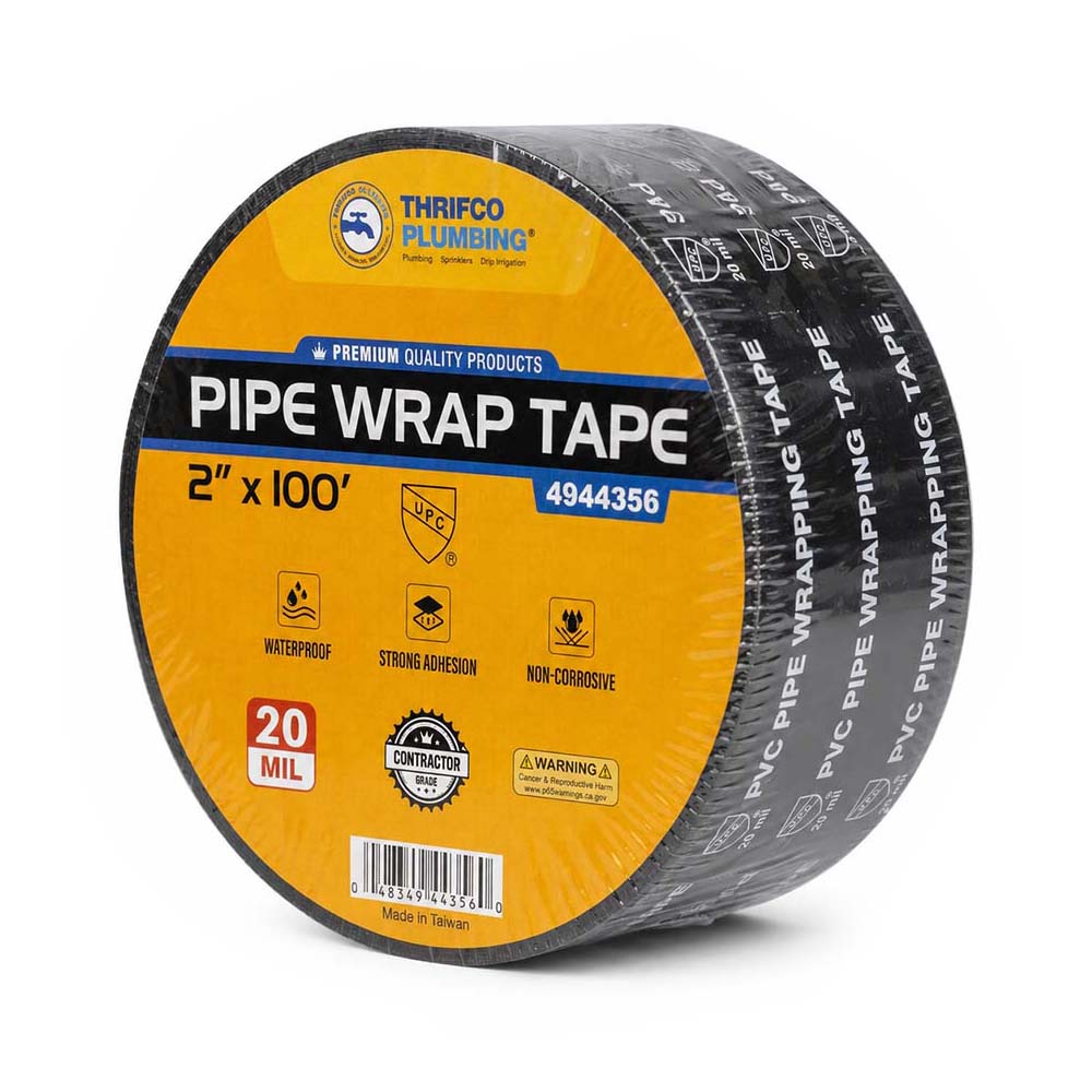 2" x 100ft 20Mil Pipe Wrap Tape - UPC Approved
