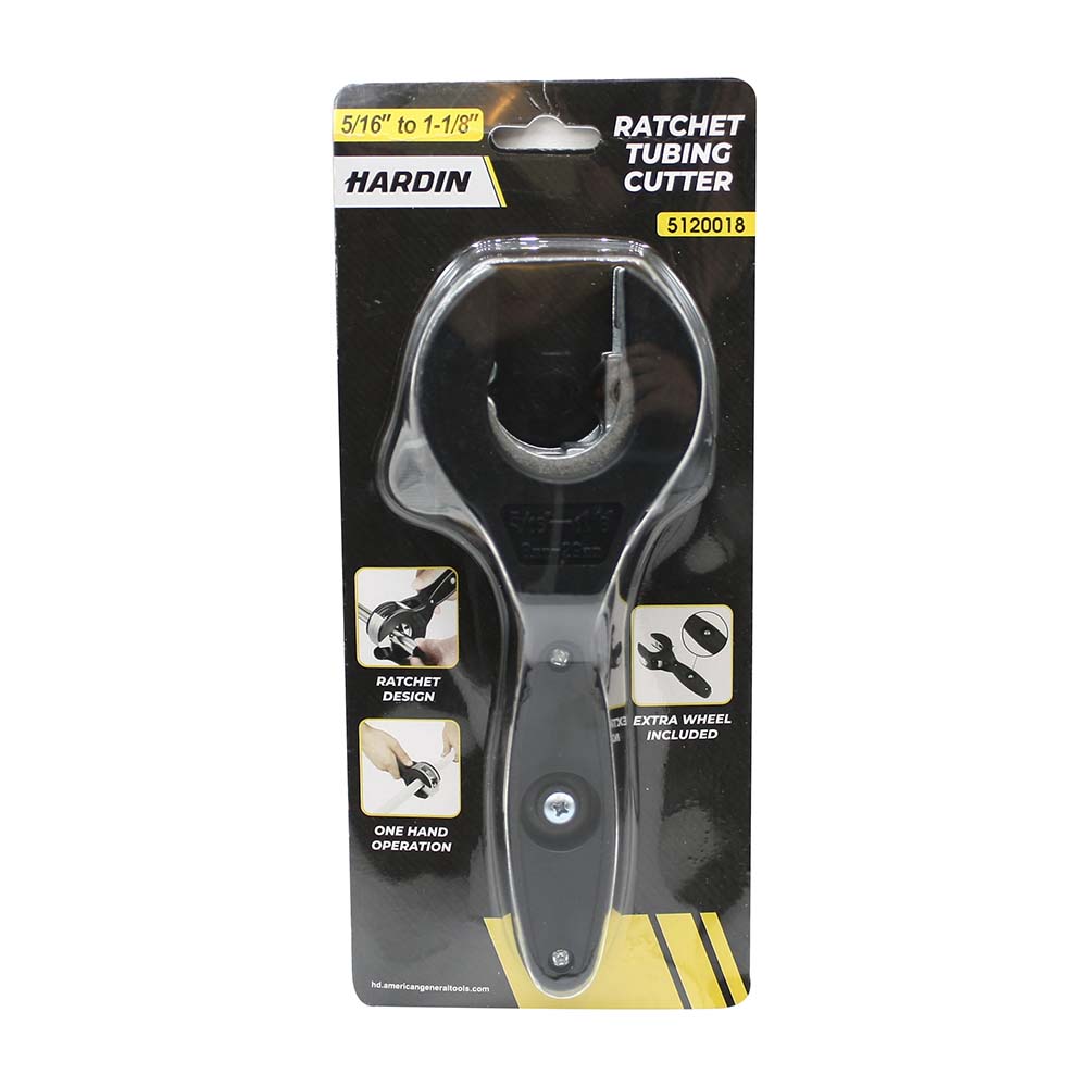5/16" to 1-1/8" Ratchet Tubing Cutter