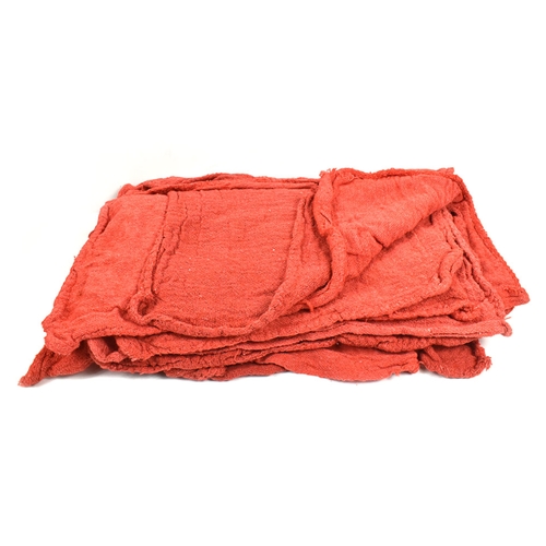 Red Shop Towel 12" x 14" - 100% cotton 12pc/pk - W02