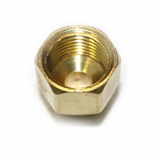 1/4" MPT x 1/2" FPT Brass Hex Bushing - 100 Pack - W03