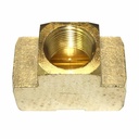 3/4" FPT Brass Tee - 1 inlet - 2 Outlets - Single Display Pack - W02