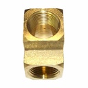 3/4" FPT Brass Tee - 1 inlet - 2 Outlets - Six Display Pack - W03