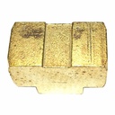 3/4" FPT Brass Tee - 1 inlet - 2 Outlets - 25 Bulk Pack - W04
