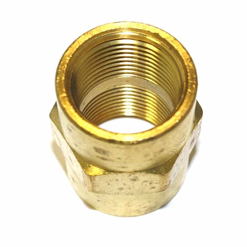3/4" FPT x 3/4" FPT Brass Female Coupling - Six Display Pack - W03